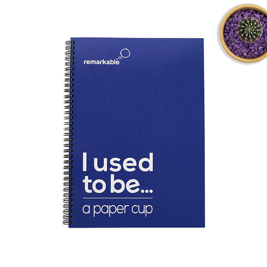 r - Cup A4 Recycled Paper and Coffee Cup Notebooks (pk of 4)